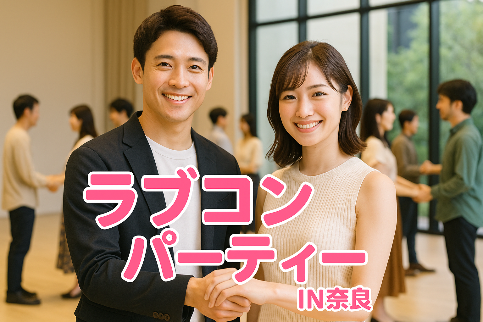 【最大80名】会場貸切♡一度にたくさんの出会い！in奈良